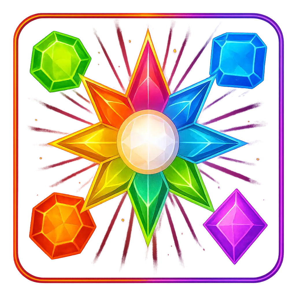 Screenshot of the slot Starburst